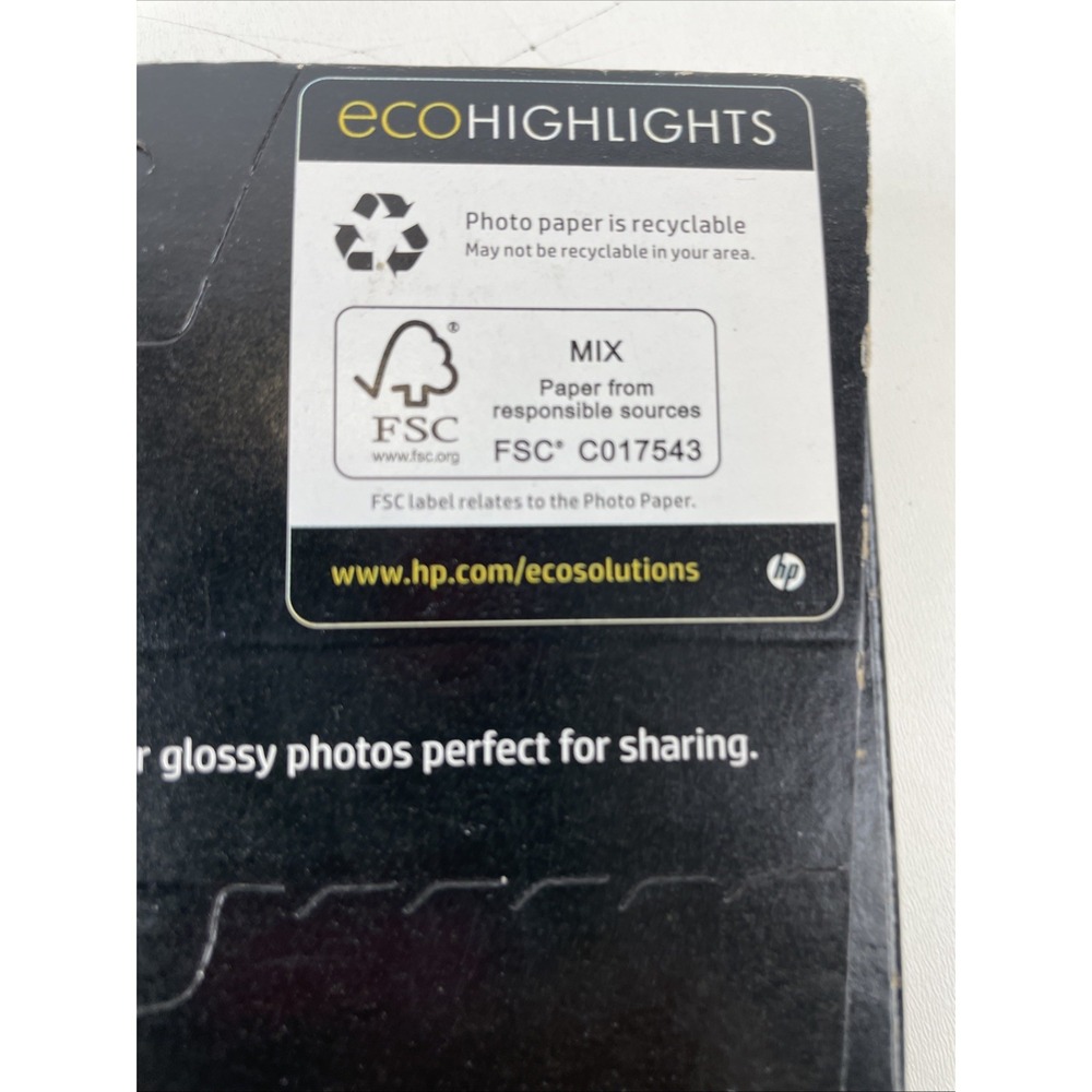 HP Inkjet Printer Glossy Photo Card Picture Paper Pack / NEW - Picture 6 of 8